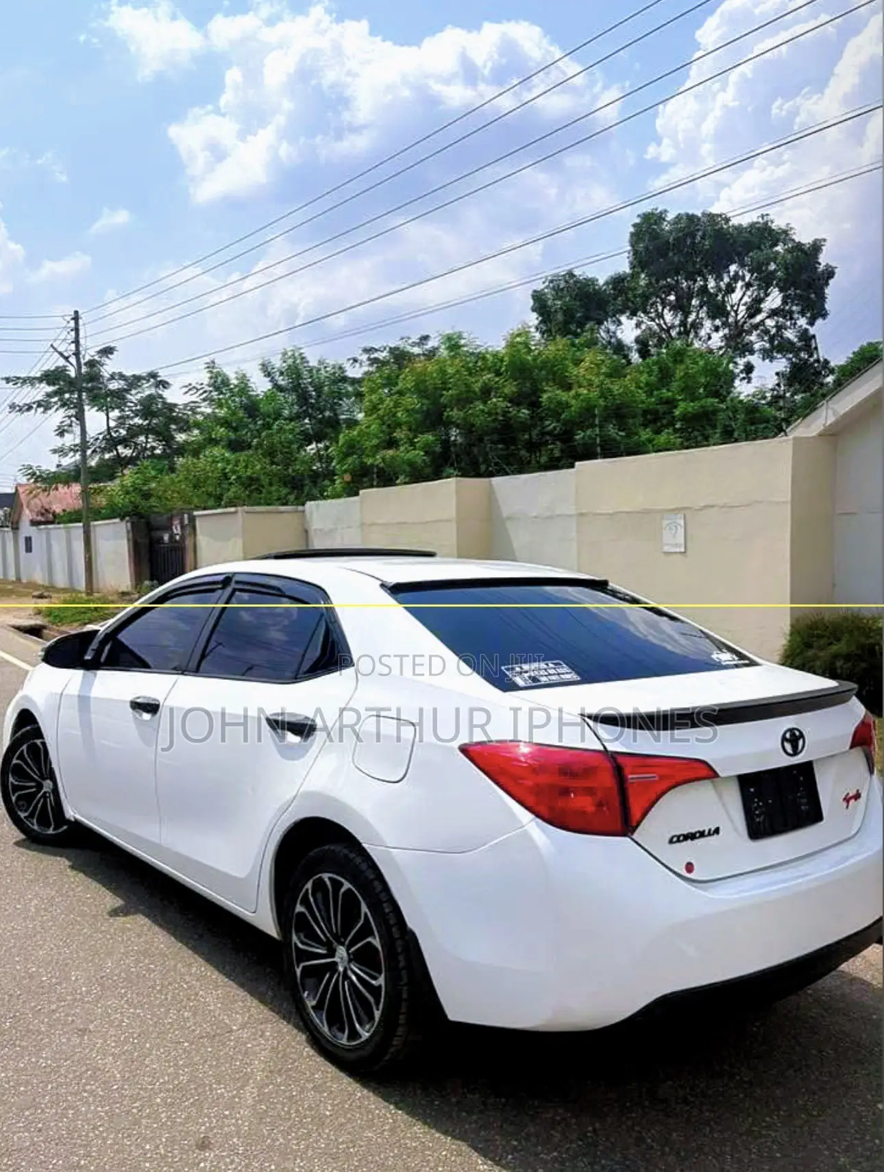 Toyota Corolla S Plus 4dr Sedan (1.8L 4cyl CVT) 2016 White