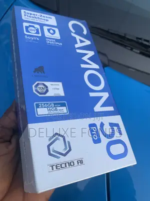 New Tecno Camon 50 Pro 256 GB Black