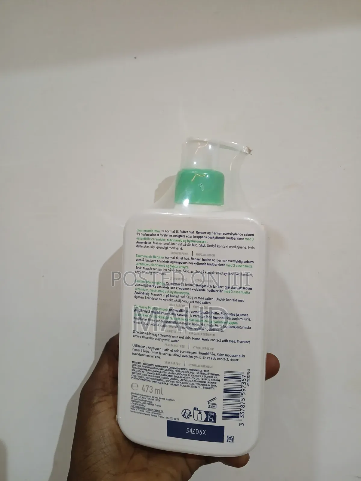 Cera Ve Foaming Cleanser