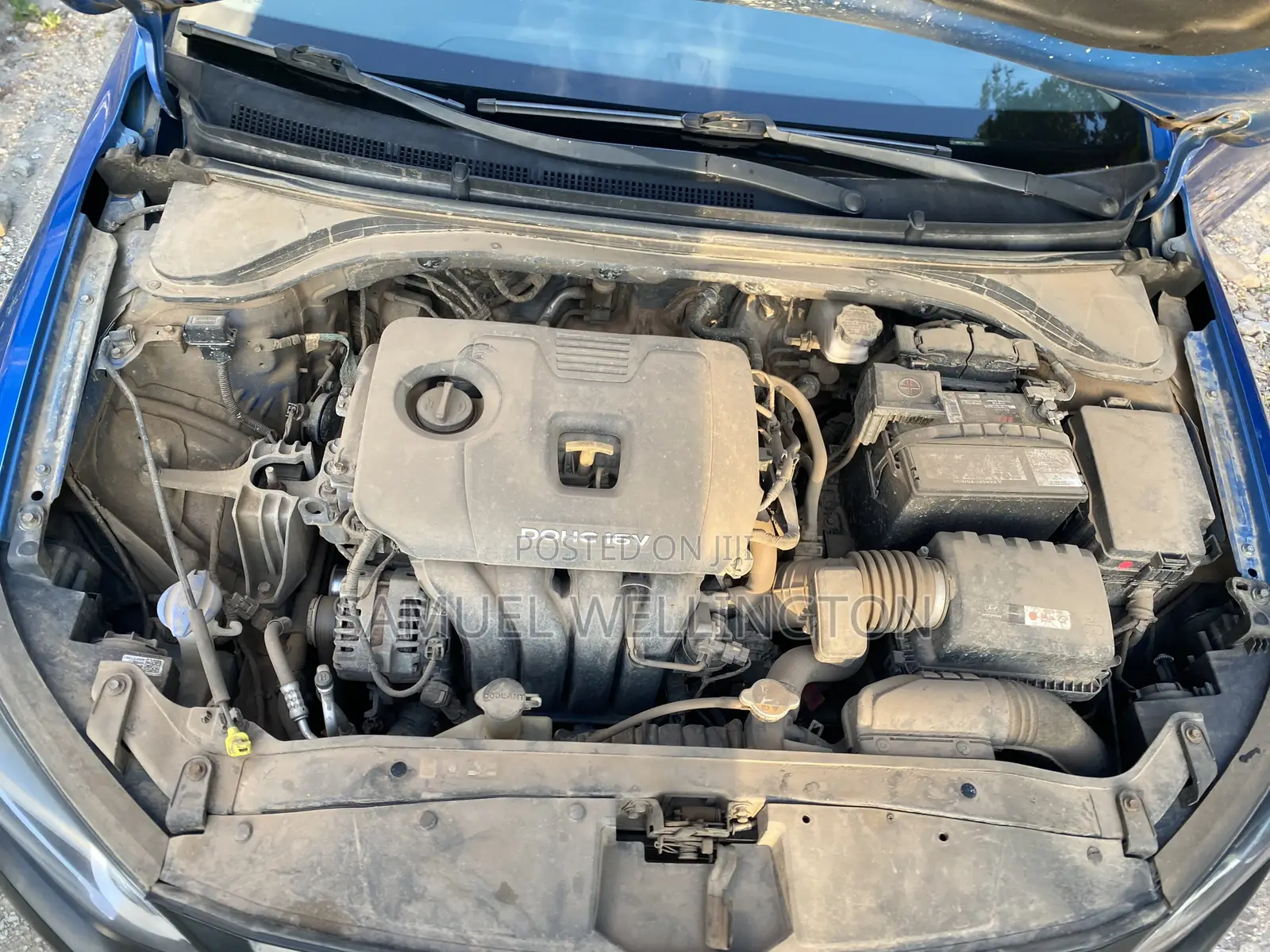 Hyundai Elantra Limited 2018 Blue