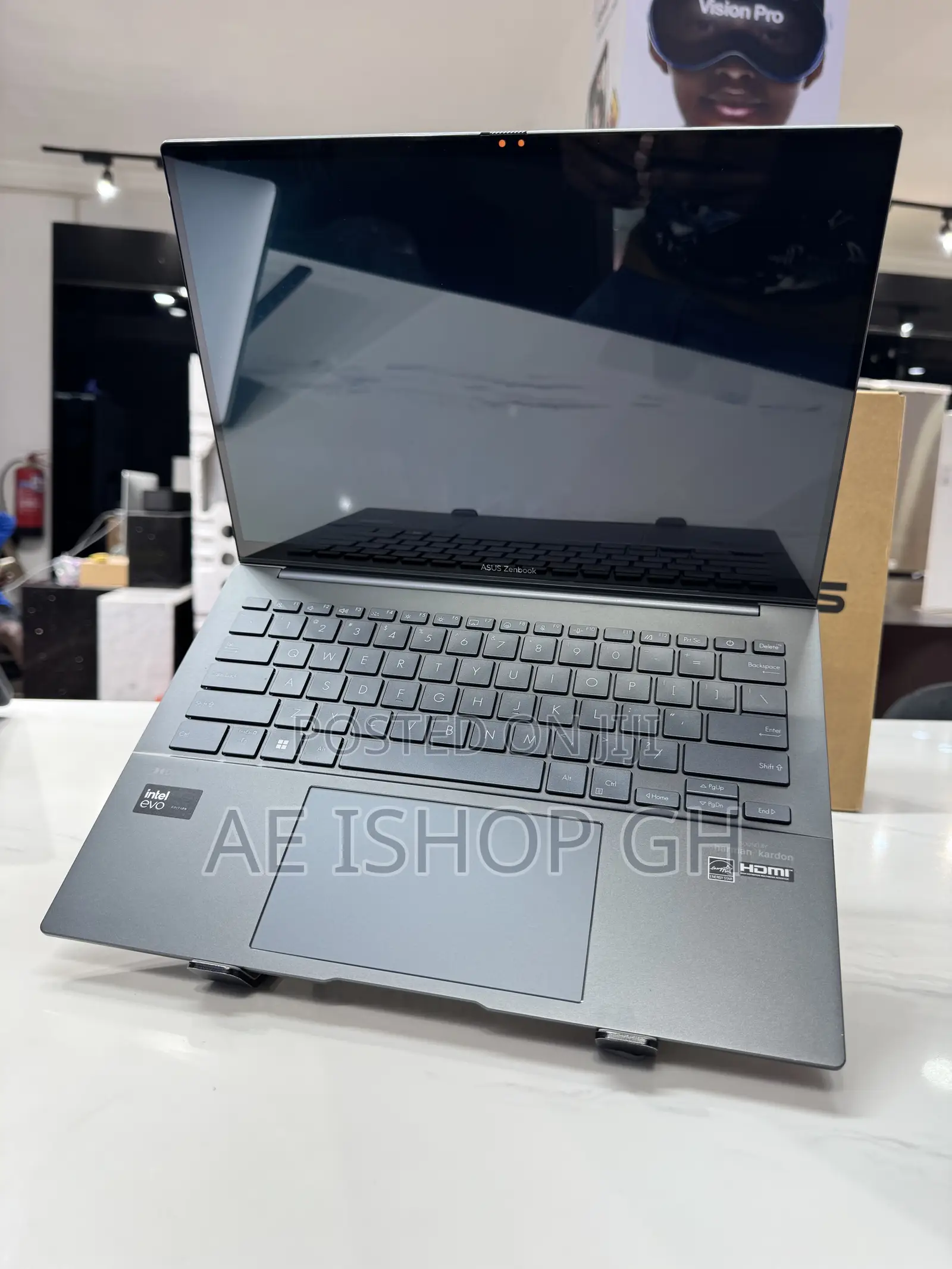 New Laptop Asus Zenbook 14 OLED 8GB Intel Core Ultra 5 SSD 512GB