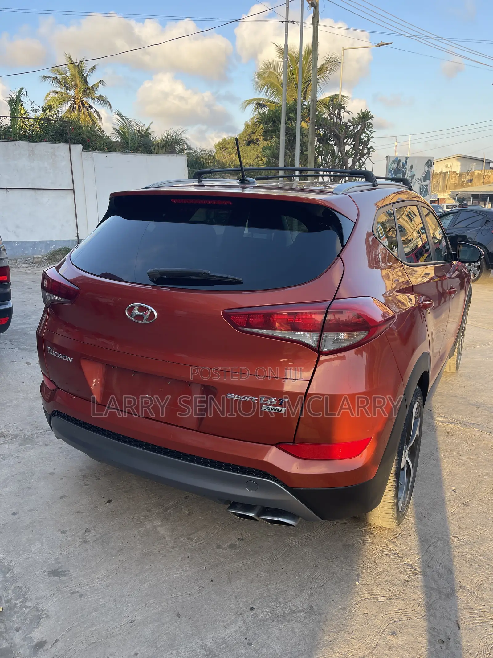 Hyundai Tucson Sport AWD 2017 Orange