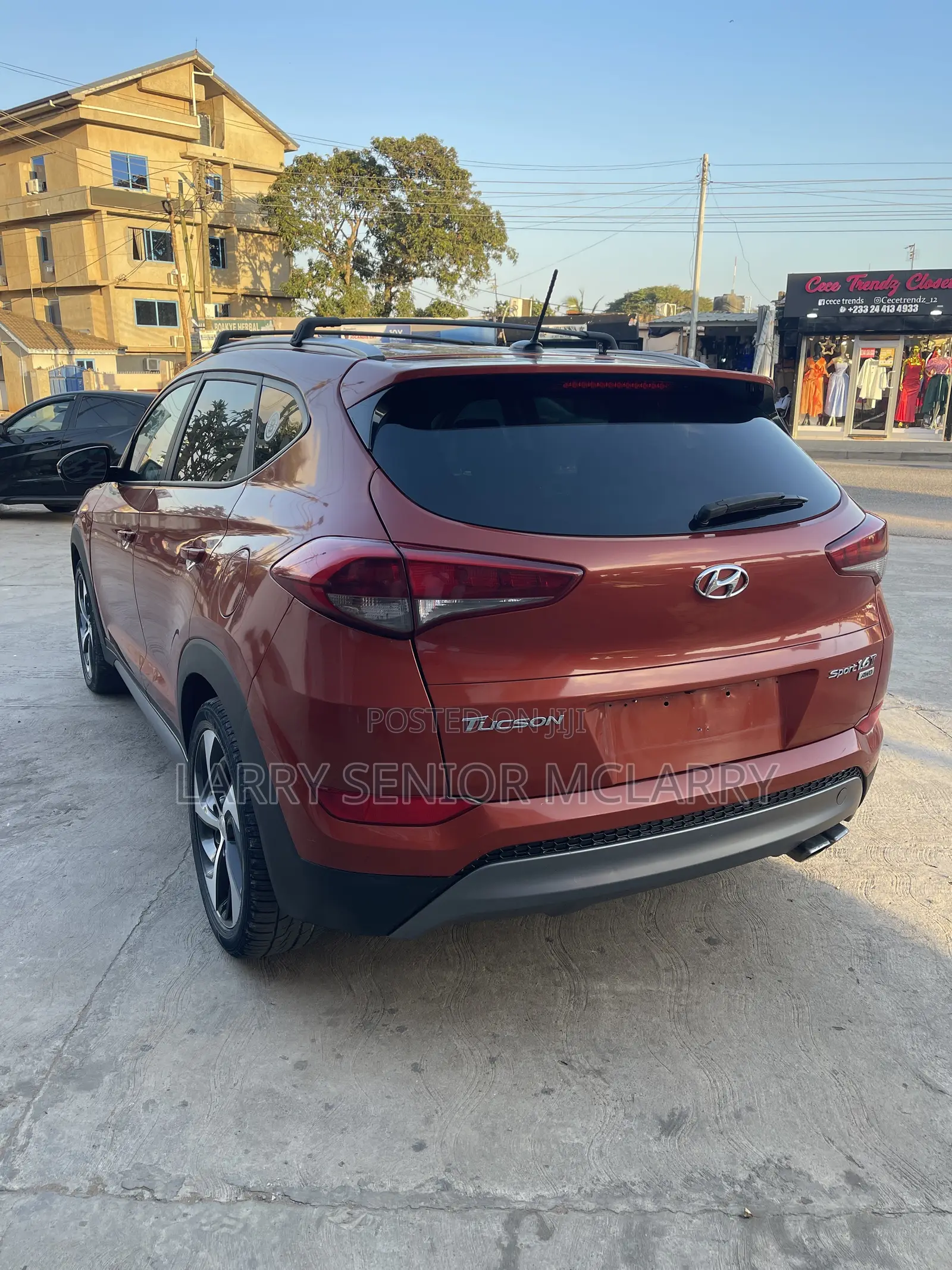 Hyundai Tucson Sport AWD 2017 Orange