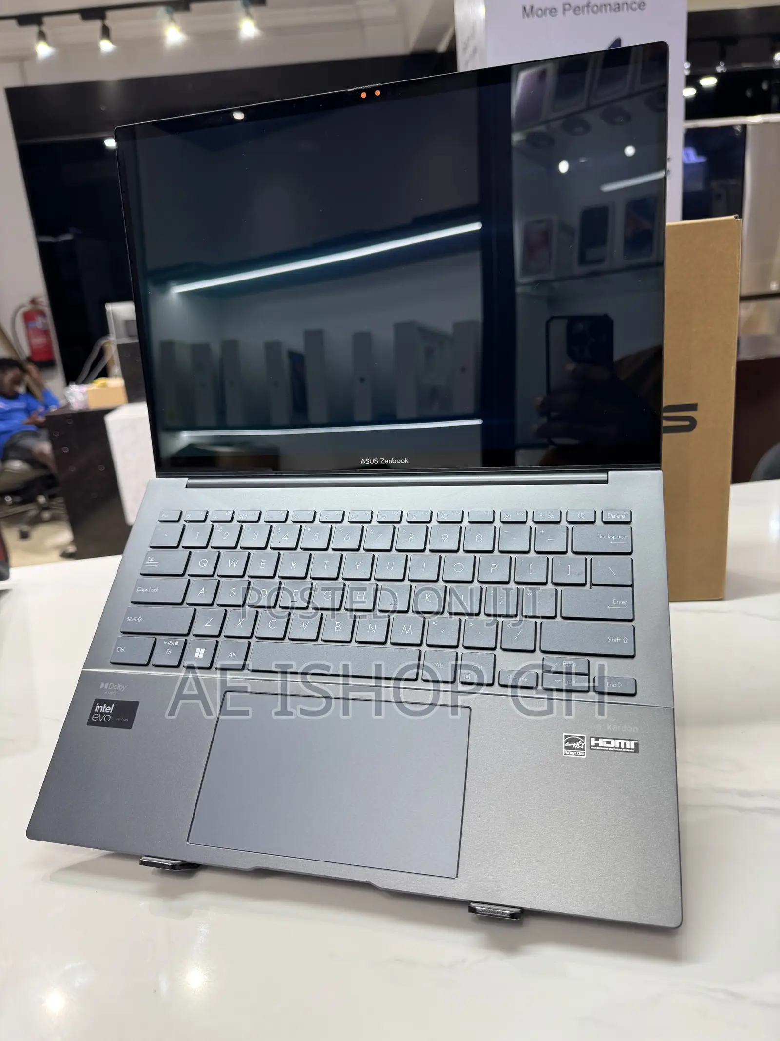 New Laptop Asus Zenbook 14 OLED 8GB Intel Core Ultra 5 SSD 512GB