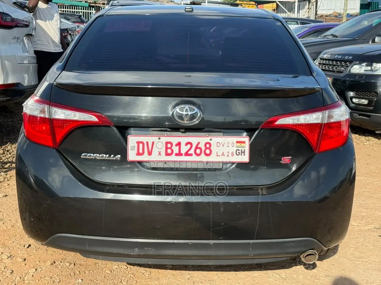 Toyota Corolla S Plus 4dr Sedan (1.8L 4cyl CVT) 2016 Black