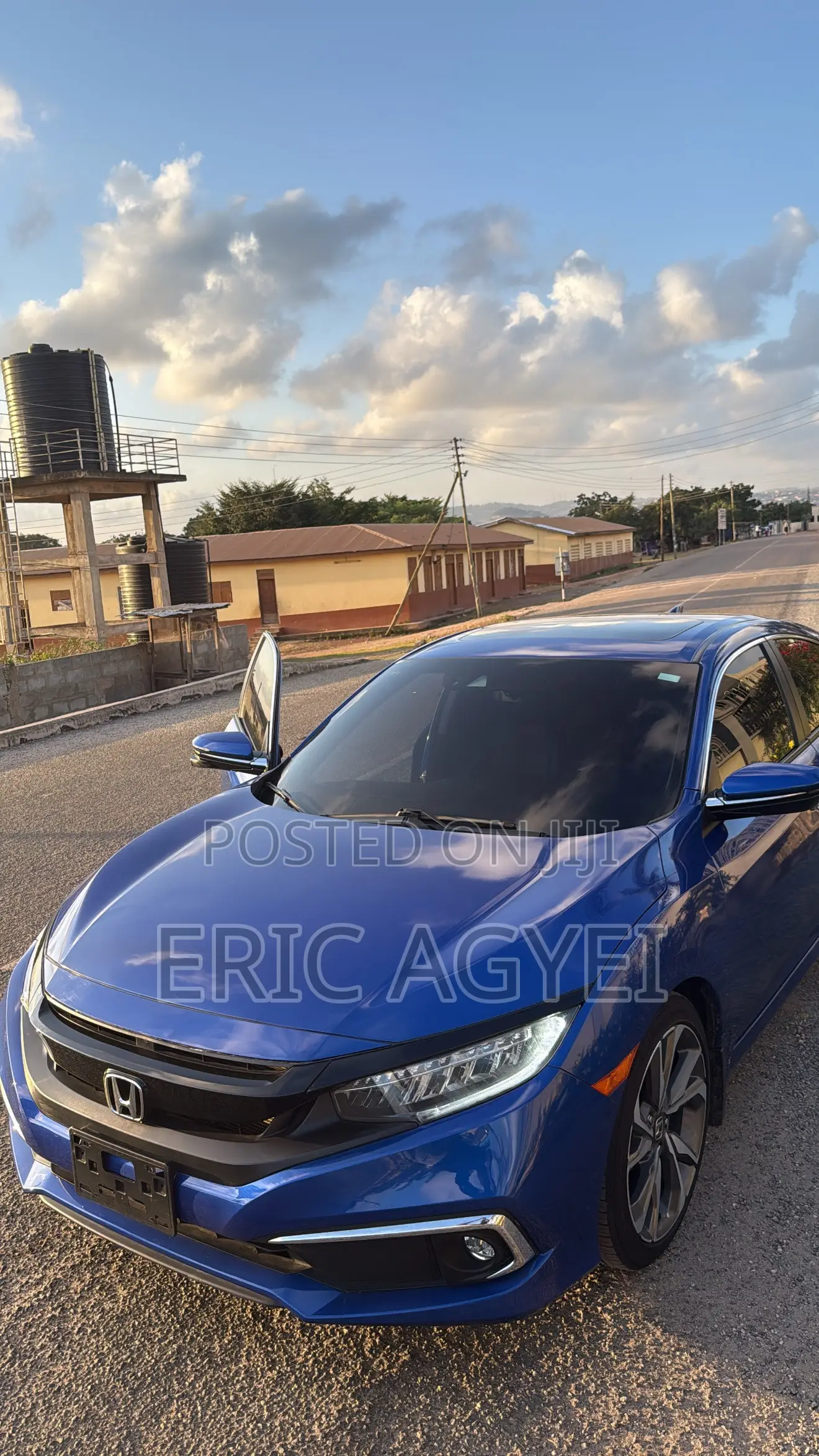 Honda Civic Touring Sedan 2019 Blue