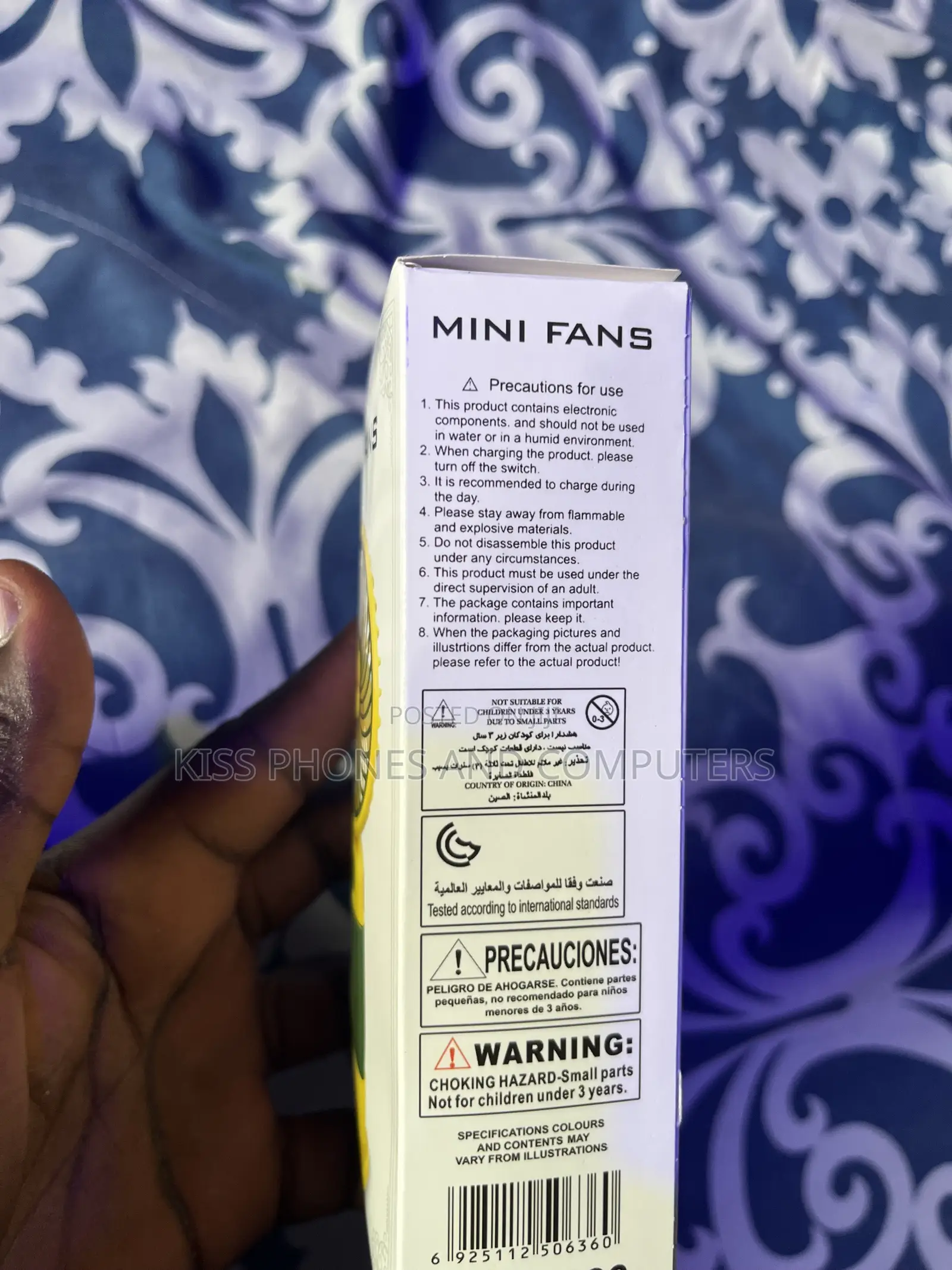 Rechargeable Mini Fan