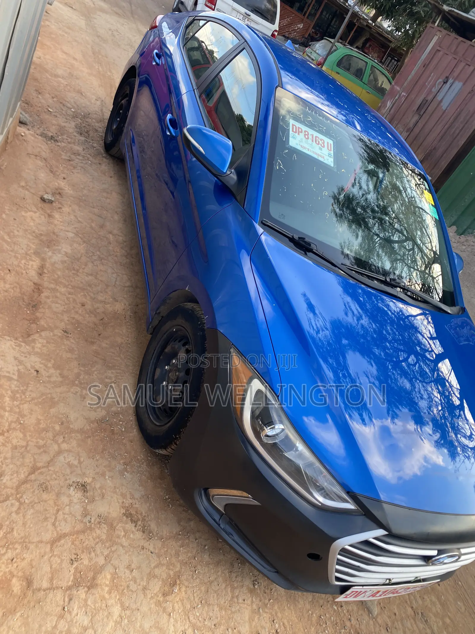 Hyundai Elantra Limited 2018 Blue