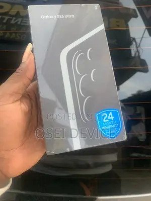 New Samsung Galaxy S26 Ultra 5G 1 TB Black