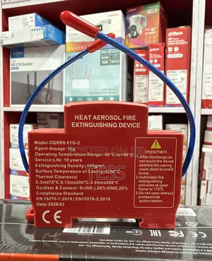 Hot Aerosol Fire Extinguishing Device