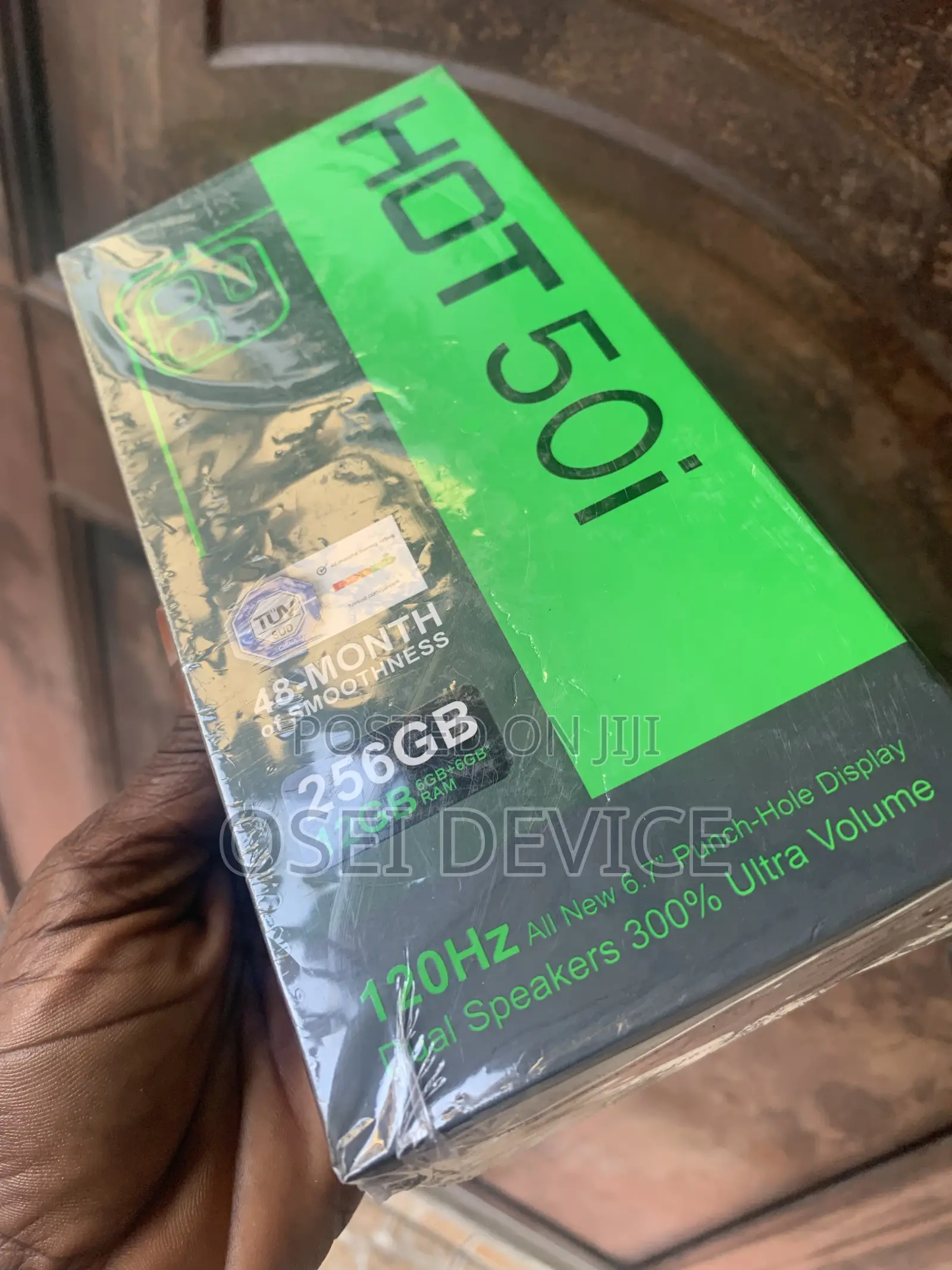 New Infinix Hot 50i 256 GB Black
