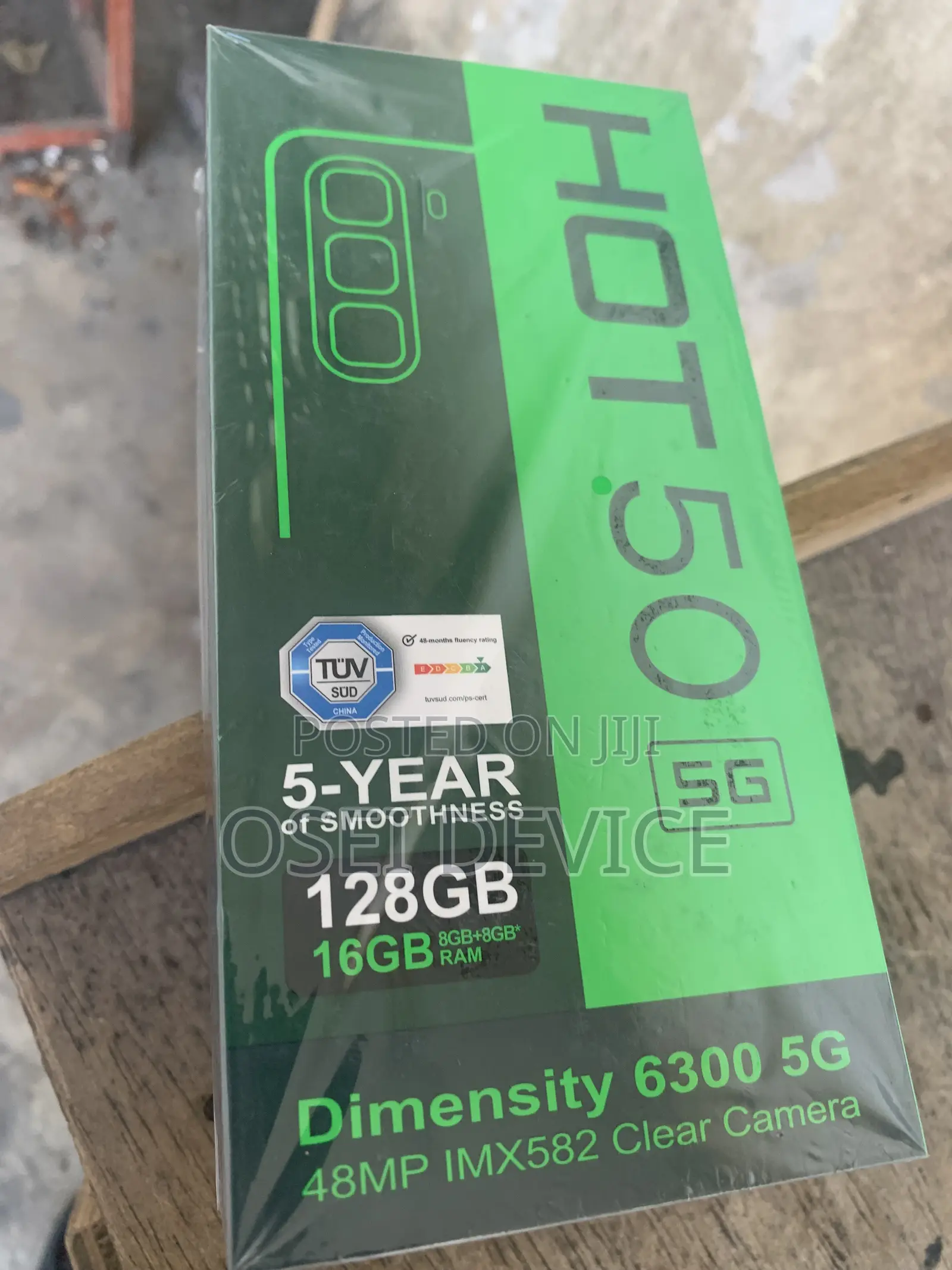 New Infinix Hot 50i 256 GB Black
