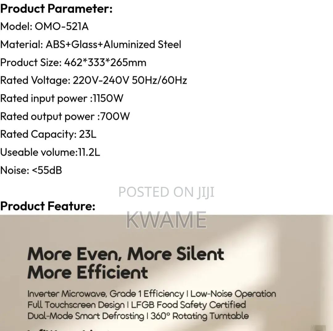 MICROWAVE 23L infiWave Lite