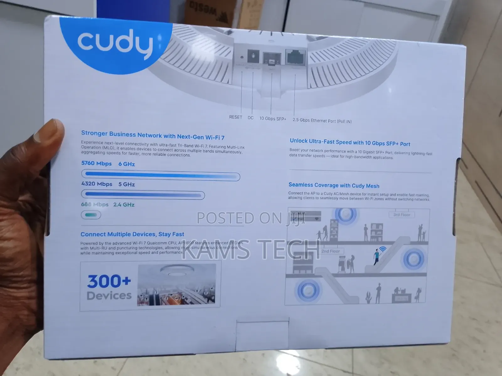 CUDY ( AP11000) WiFi 7 MESH Access Point