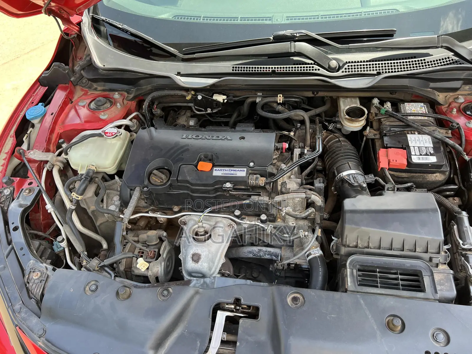 Honda Civic Sport 2021 Red