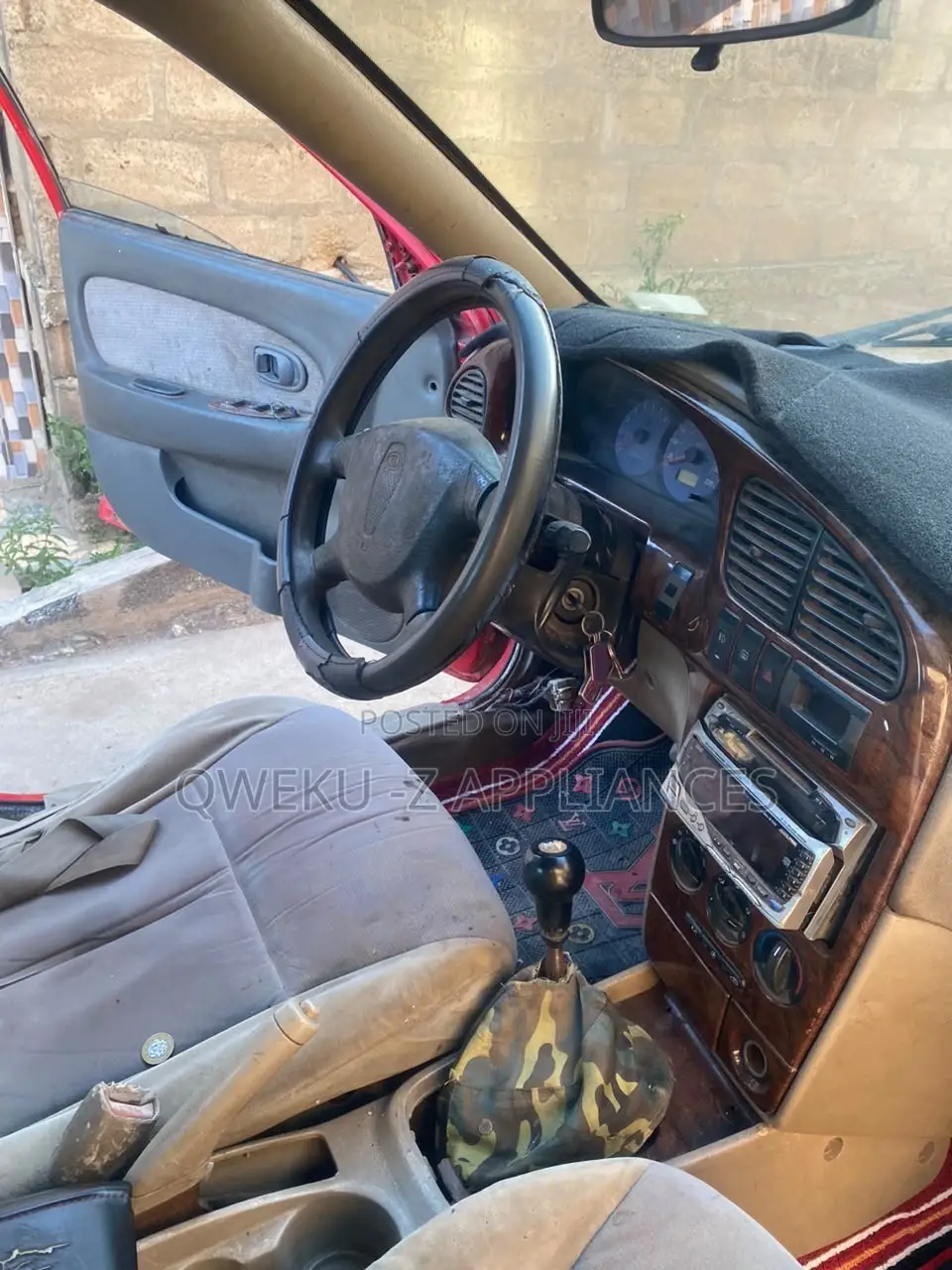 Kia Spectra 2001 Red