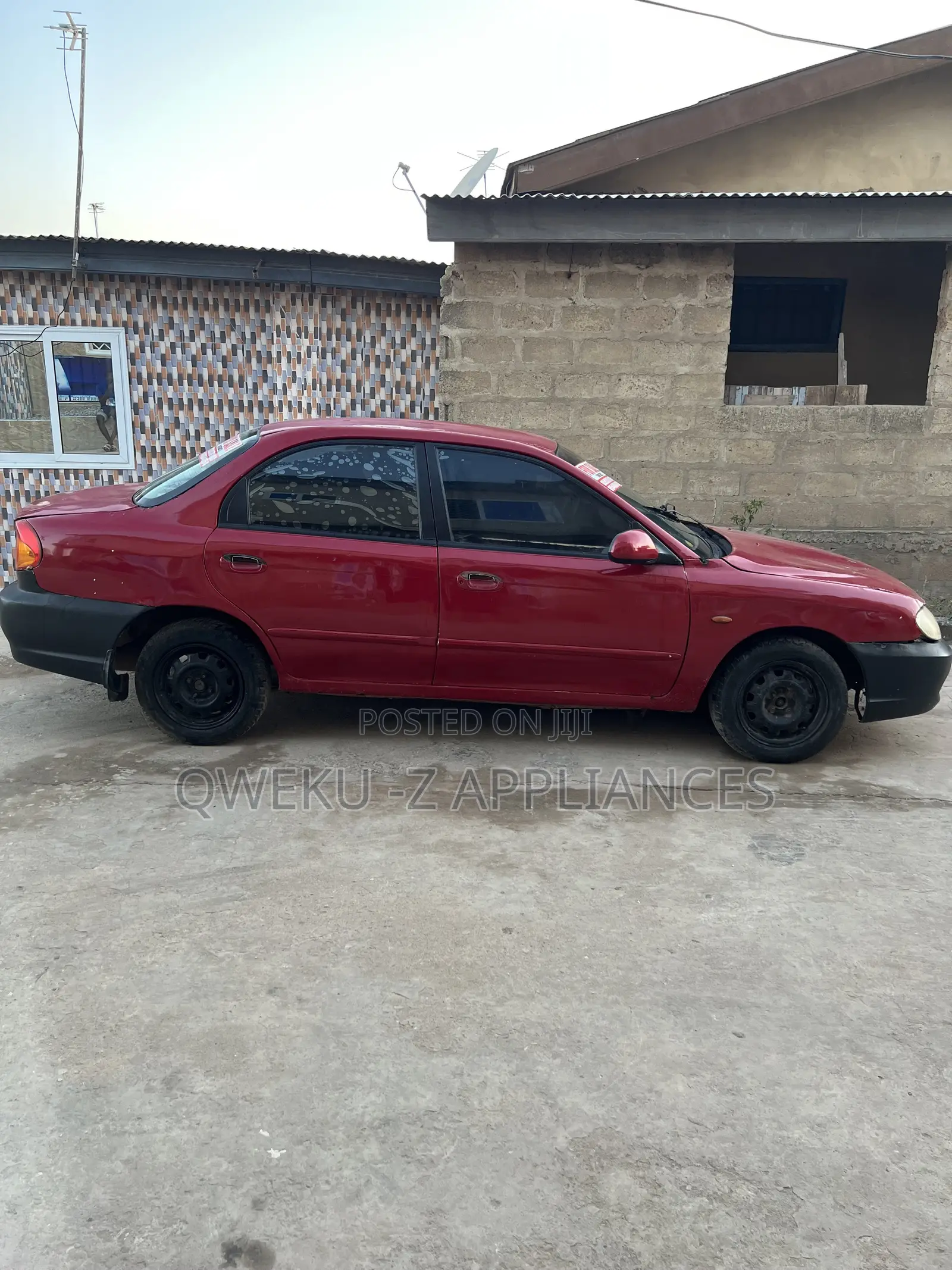 Kia Spectra 2001 Red
