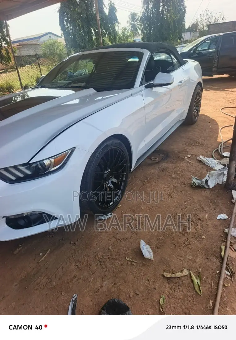 Ford Mustang EcoBoost Premium Convertible 2017 White