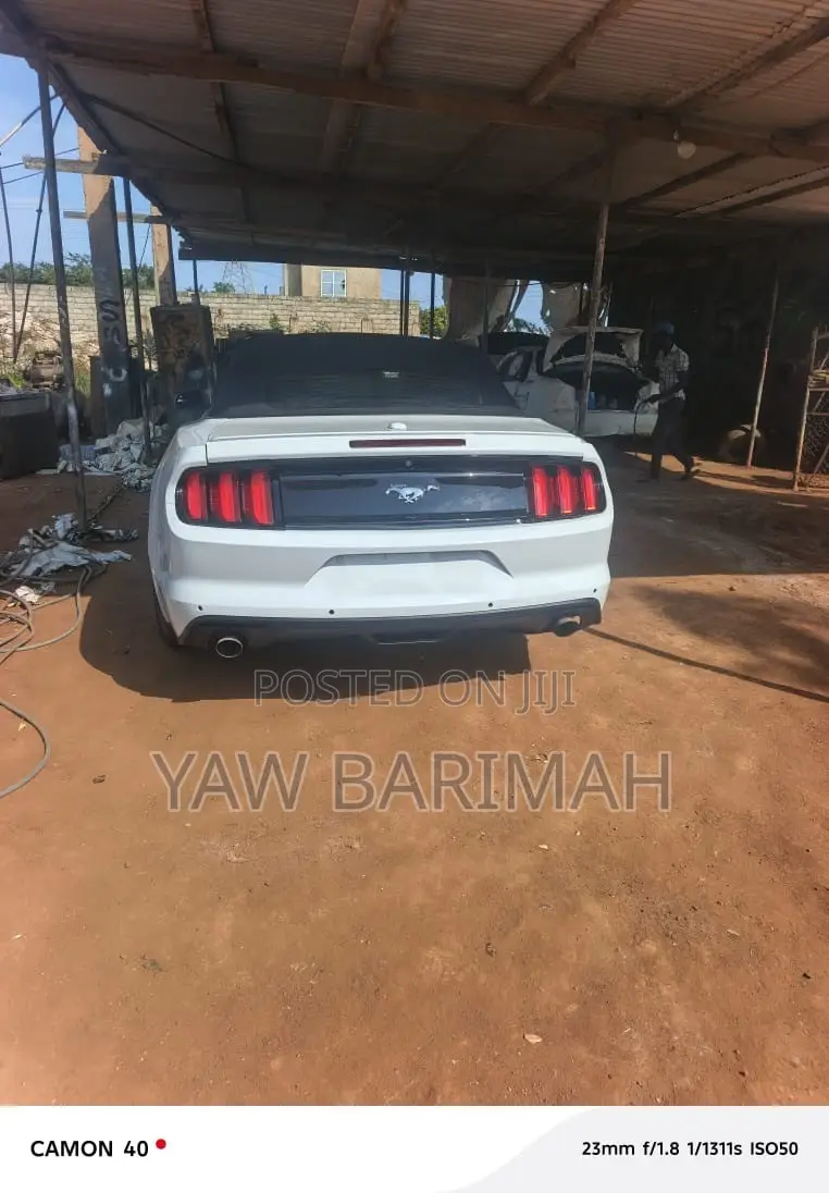 Ford Mustang EcoBoost Premium Convertible 2017 White
