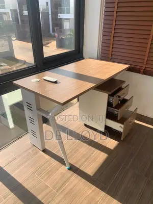 120 Cm by 60 Cm Table With Cabinets