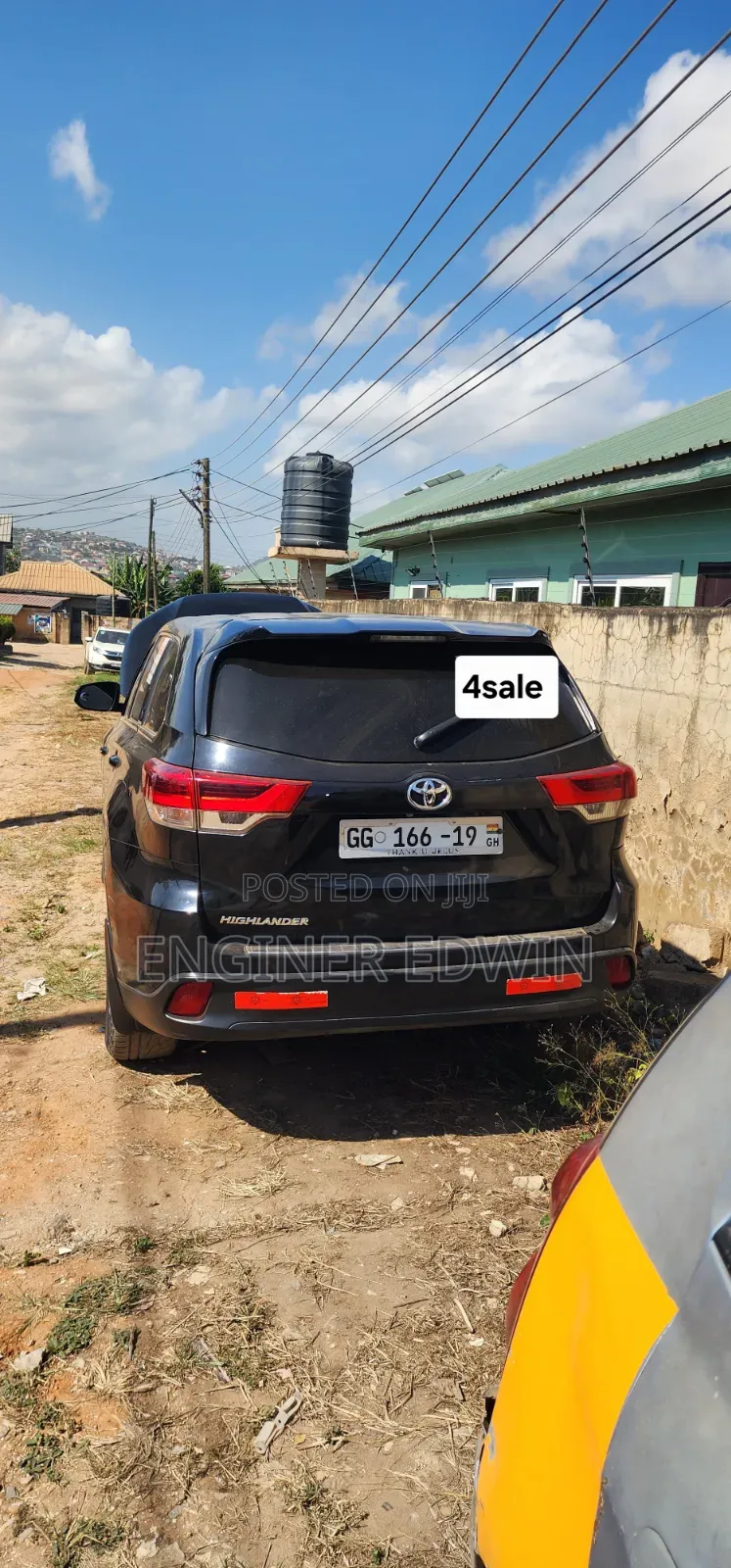 Toyota Highlander LE Plus 4x4 V6 (3.5L 6cyl 8A) 2017 Black