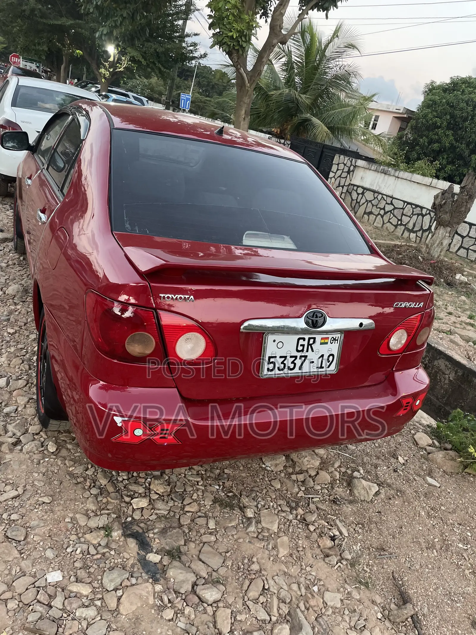 Toyota Corolla LE 2007 Red