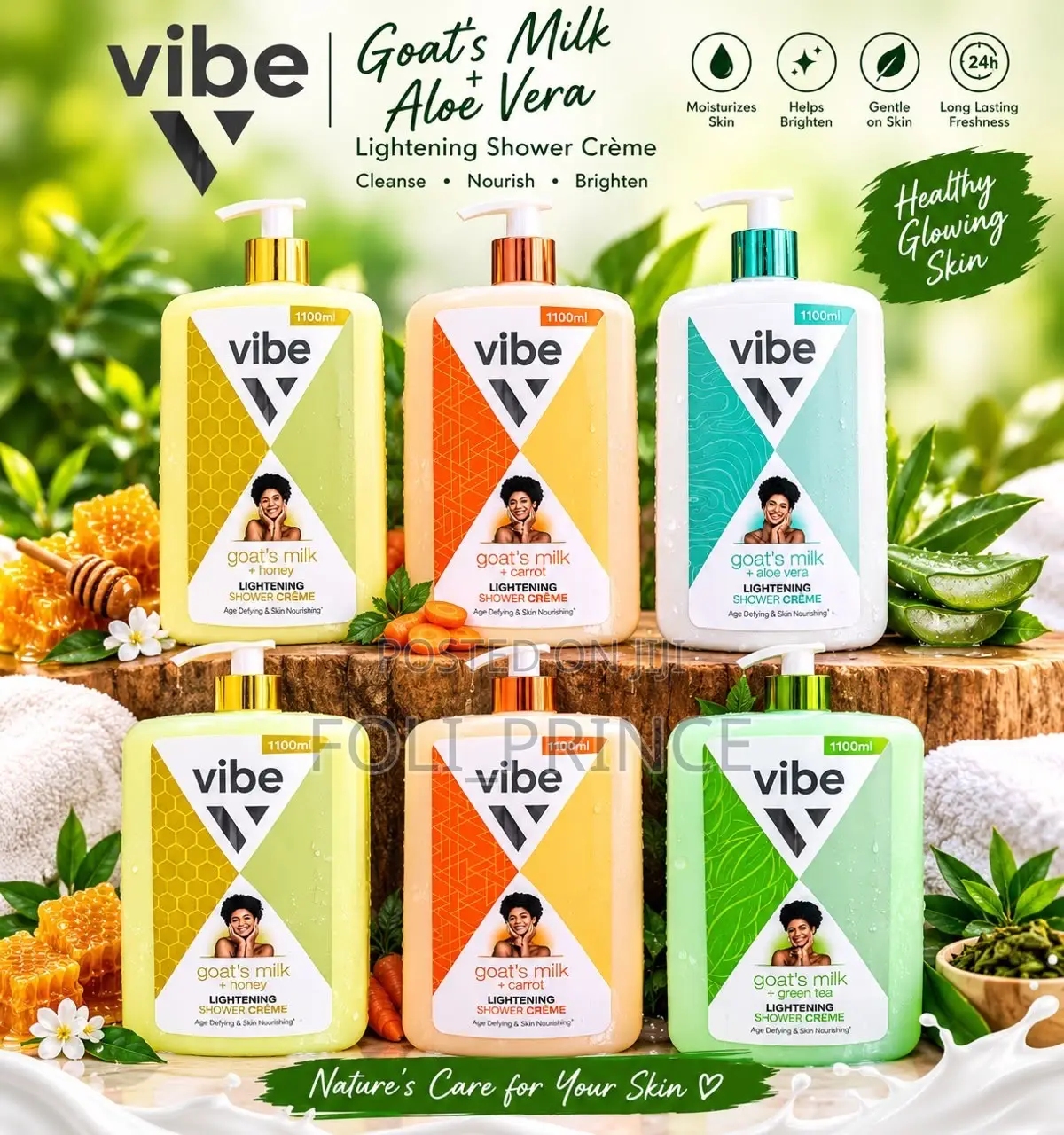 Vibe Goat's Milk Lightening Shower