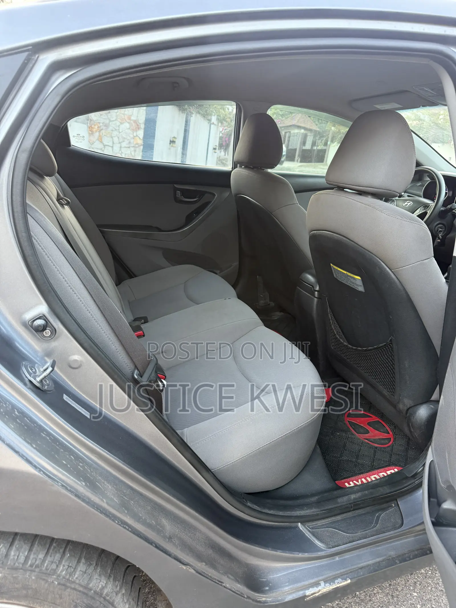 Hyundai Elantra GLS 2012 Gray