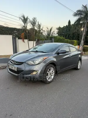 Hyundai Elantra GLS 2012 Gray