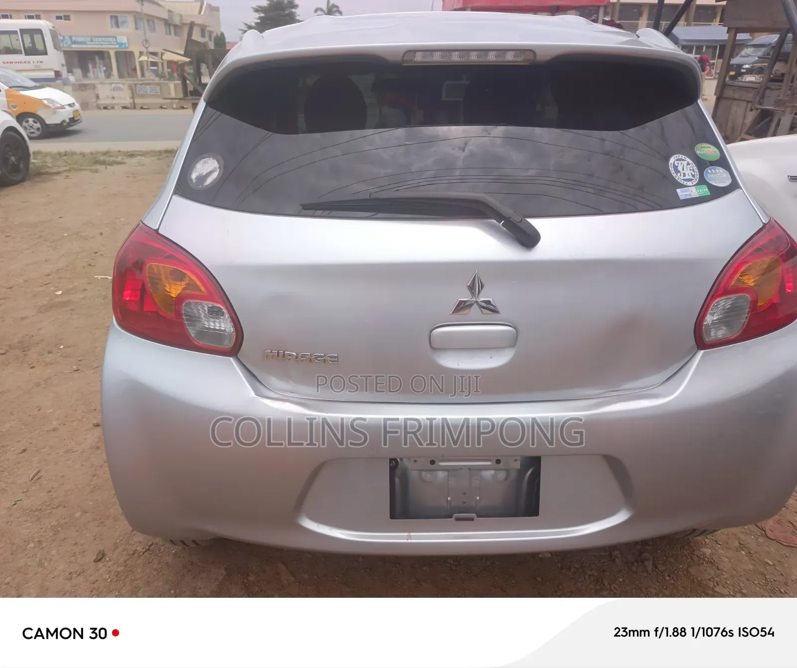 Mitsubishi Mirage 2012 Silver