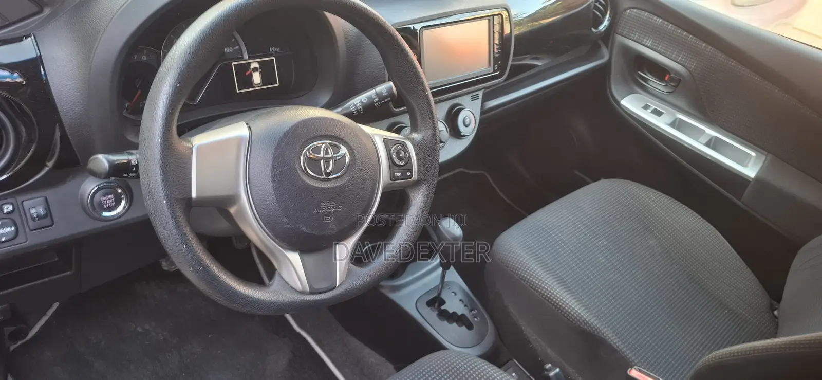 Toyota Vitz 2015 Black