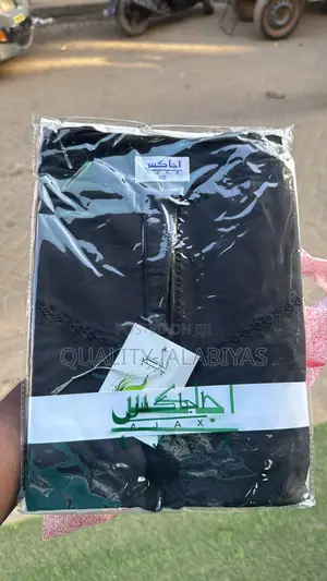 All Black Jalabiya