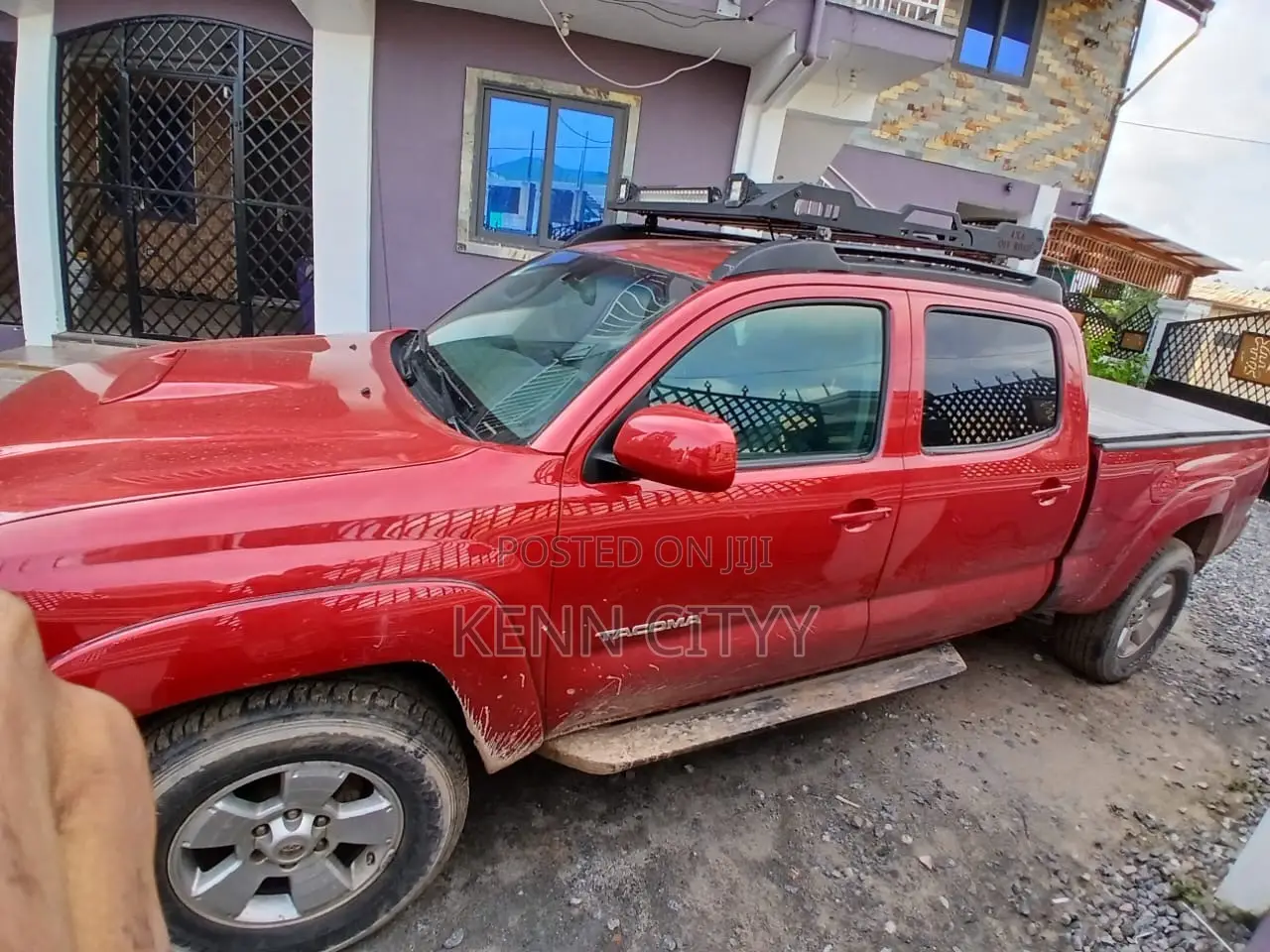 Toyota Tacoma 4dr Access Cab 4WD 6.1 ft. SB (2.7L 4cyl 4A) 2015 Red