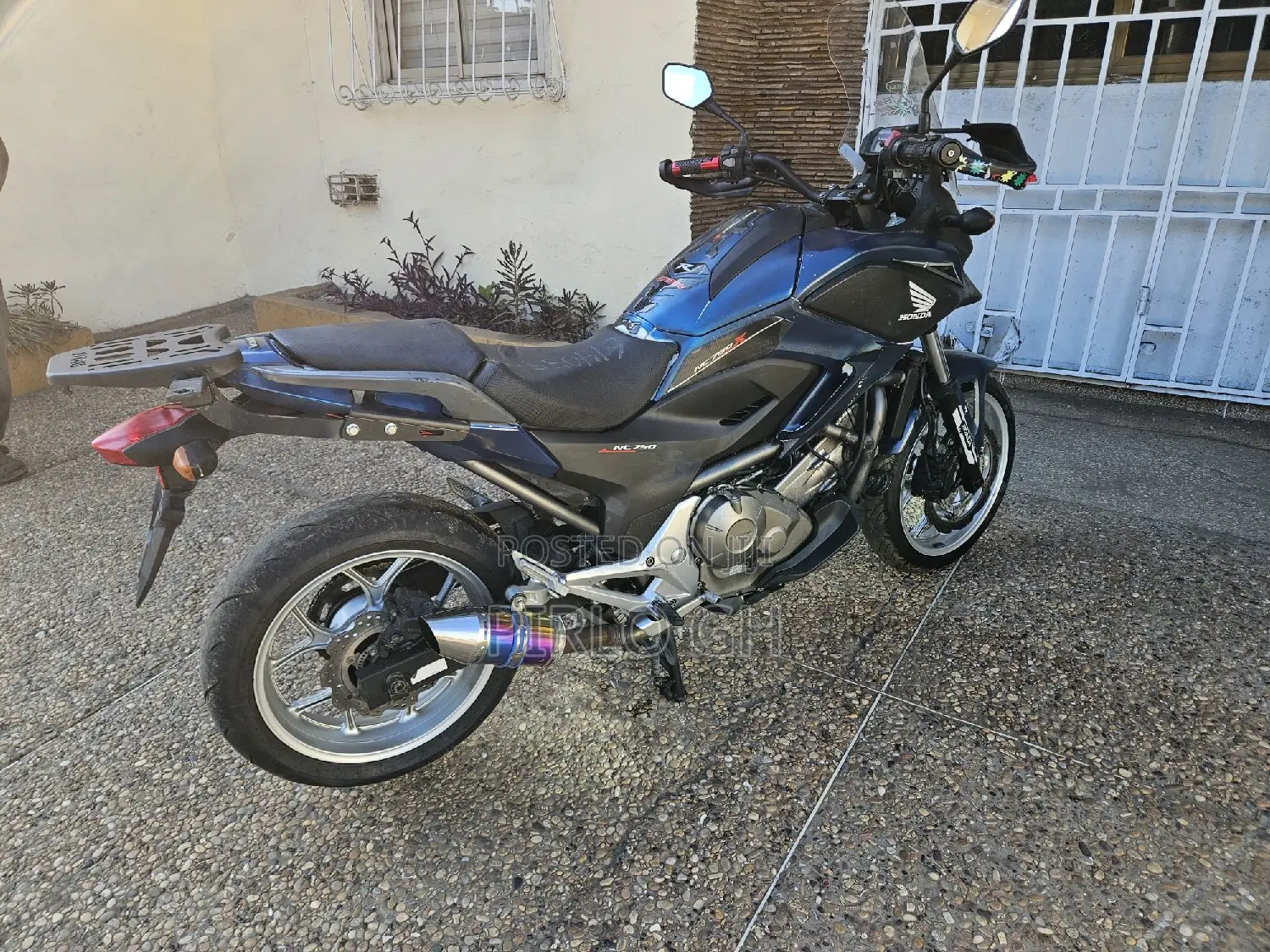 Honda NC700X 2016 Blue