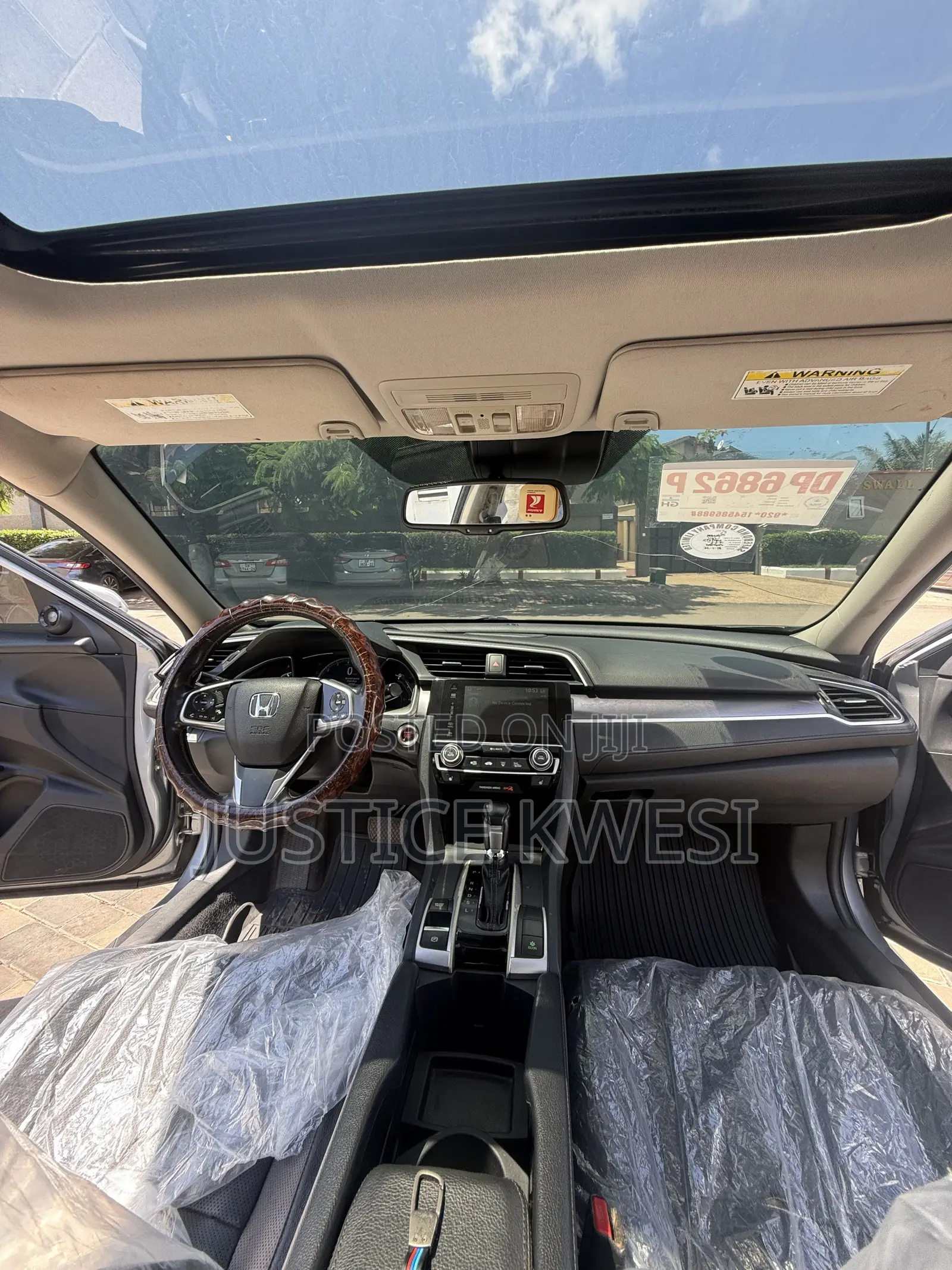 Honda Civic Touring 4dr Sedan (1.5L 4cyl) 2017 Silver