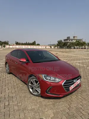 Hyundai Elantra Limited Sedan FWD (2.0L 4cyl 6A) 2017 Red