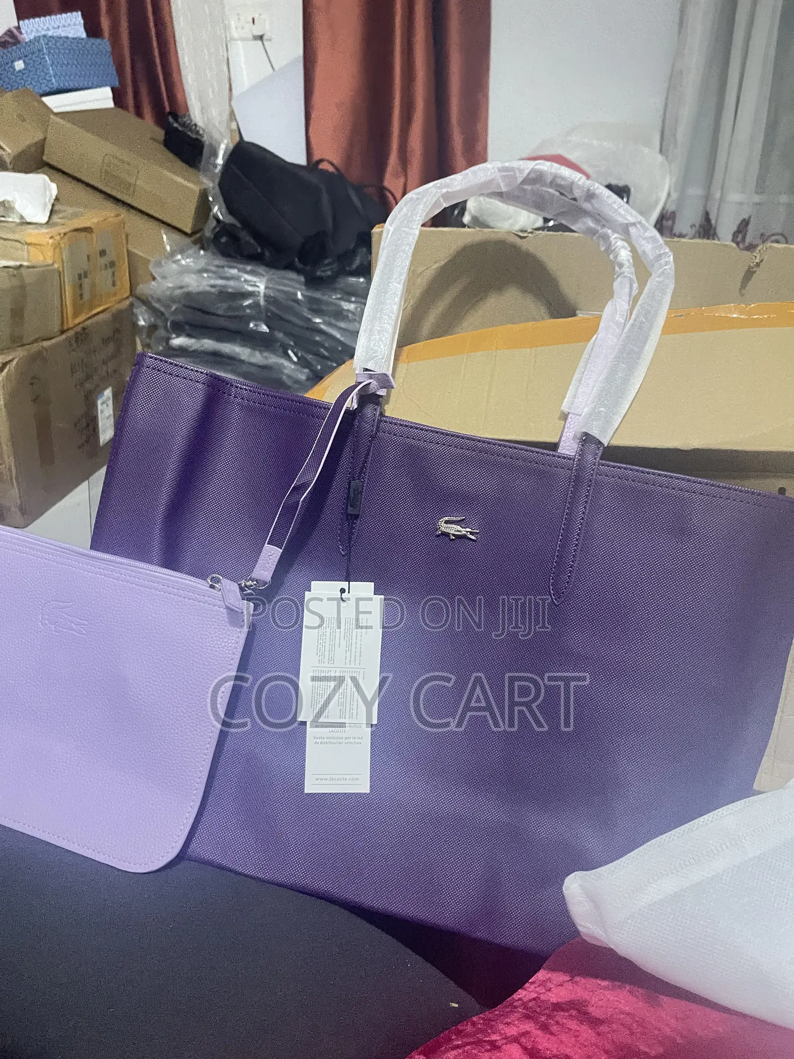 Reversible Lacoste 3 in 1 Lacoste Tote Bag