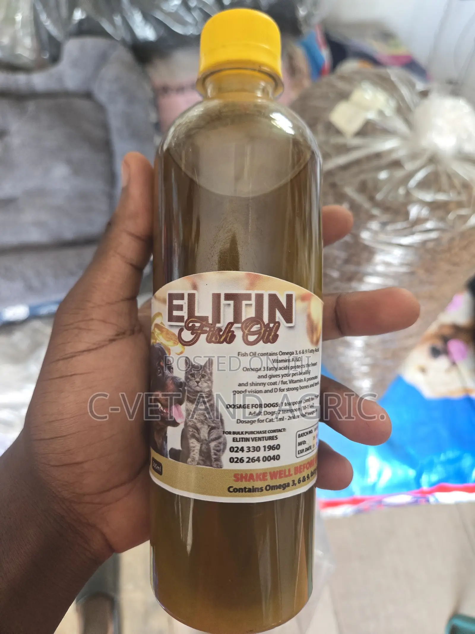 Fish Oil (Dogs & Cats)