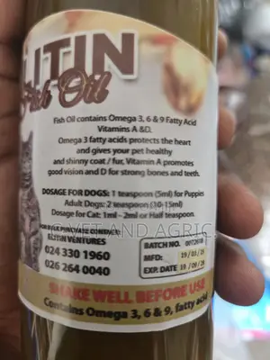 Fish Oil (Dogs & Cats)