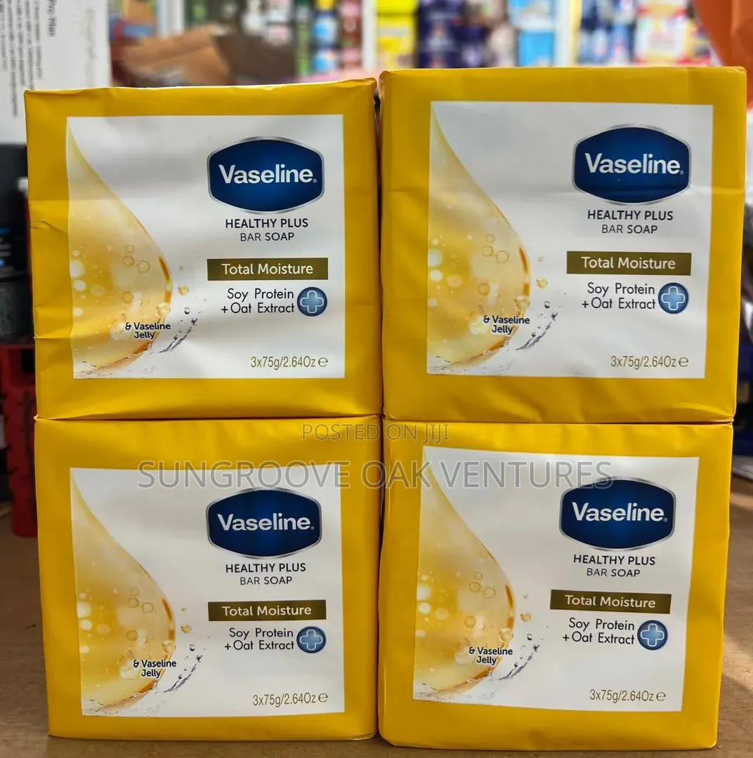 Vaseline Bar Soap 3pcs
