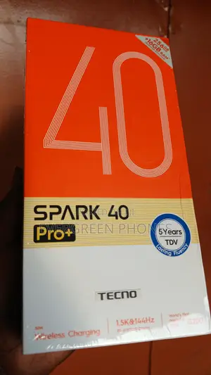 New Tecno Spark 40 Pro+ 256 GB Black