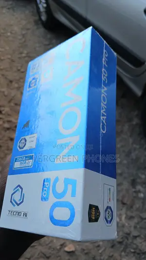 New Tecno Camon 50 Pro 256 GB Black