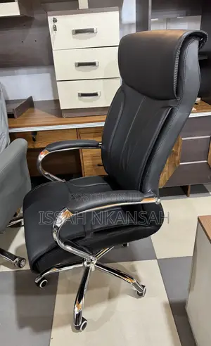 EXECUTIVE Black Leather Office Chair