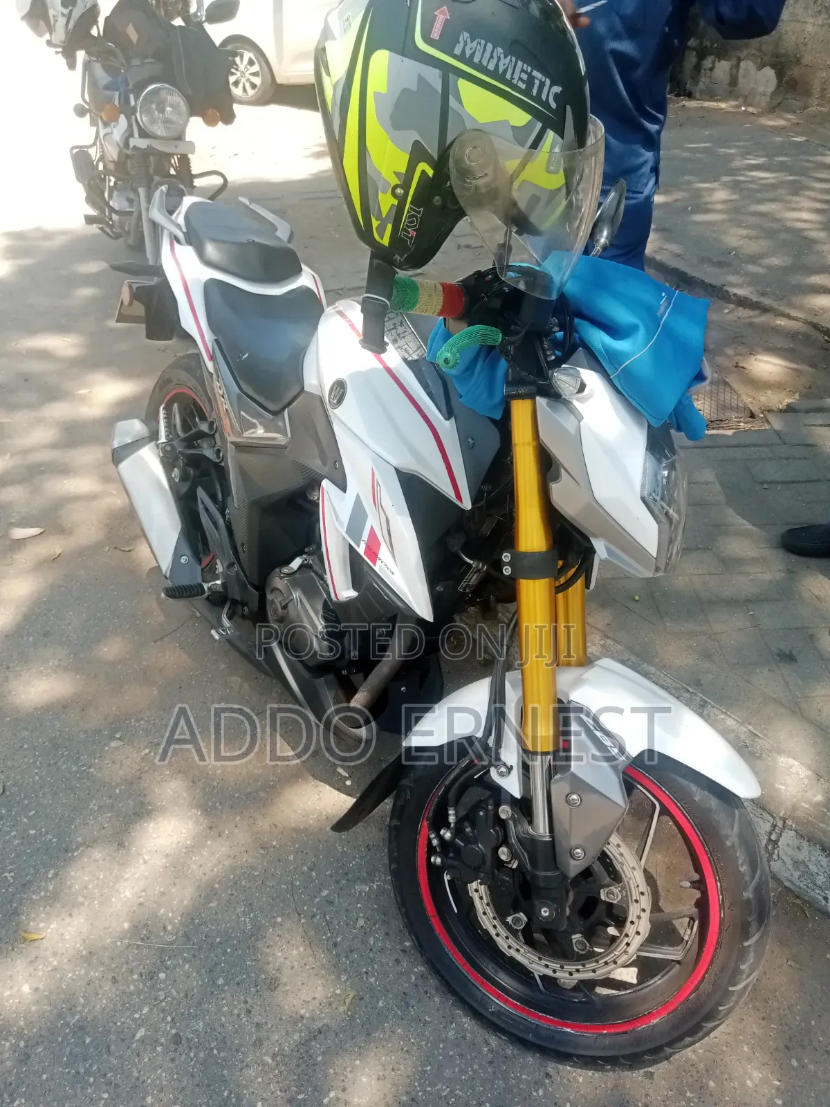 Haojue DR190S 2024 White