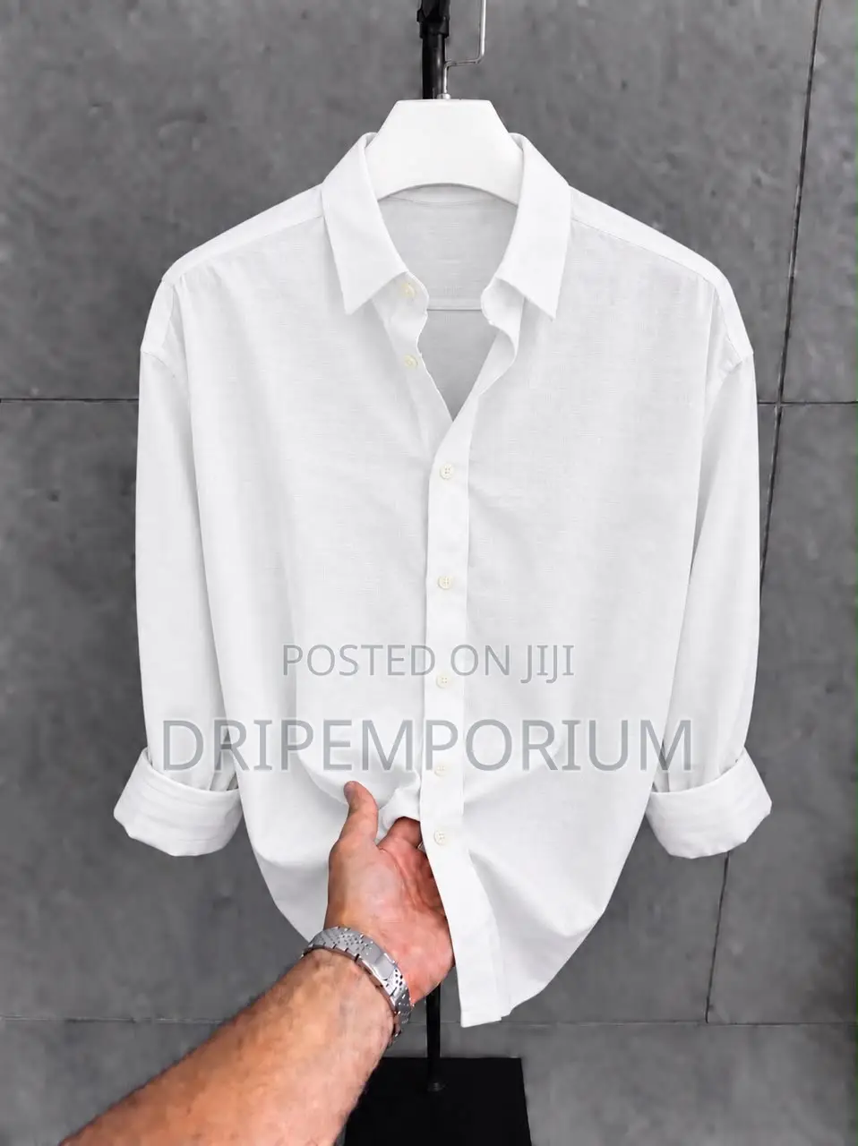 Beige Linen Shirt