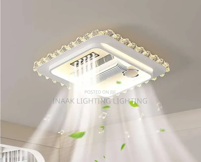 Spuare Fan Light With Music
