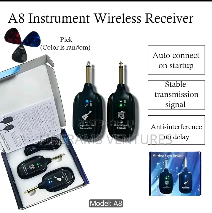 Wireless Guitar Pickup System