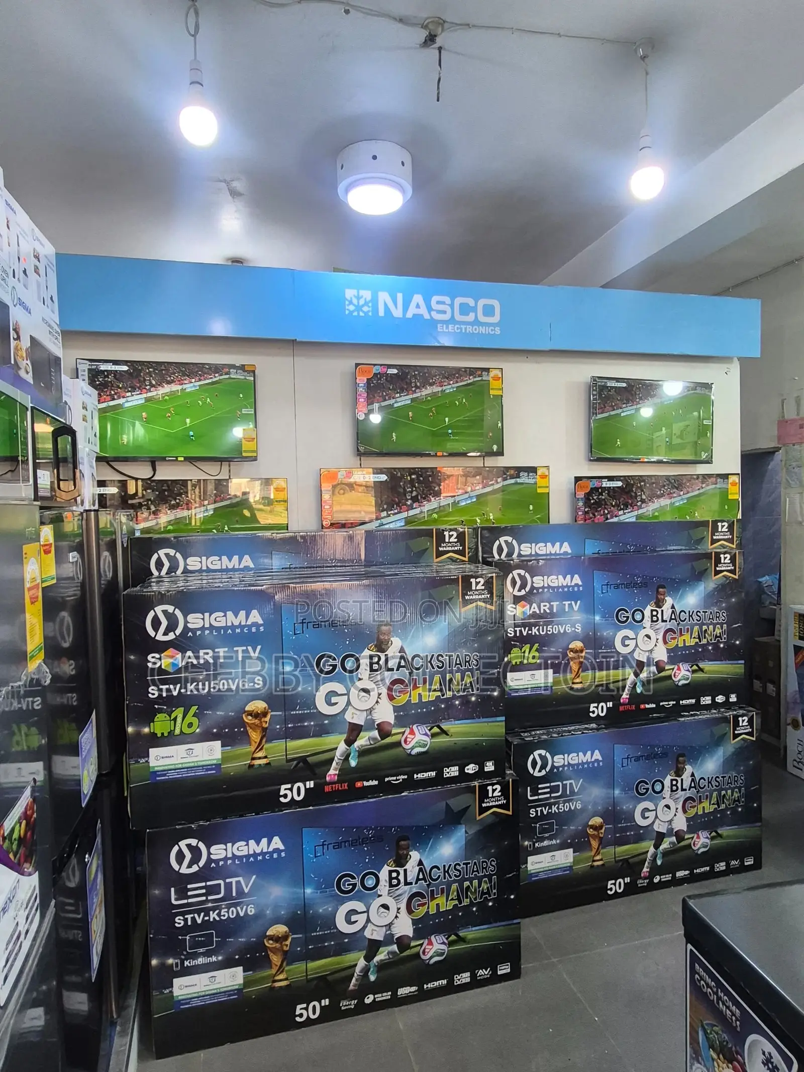 Quality Sigma 50 Inches Smart Android TV 4k Uhd