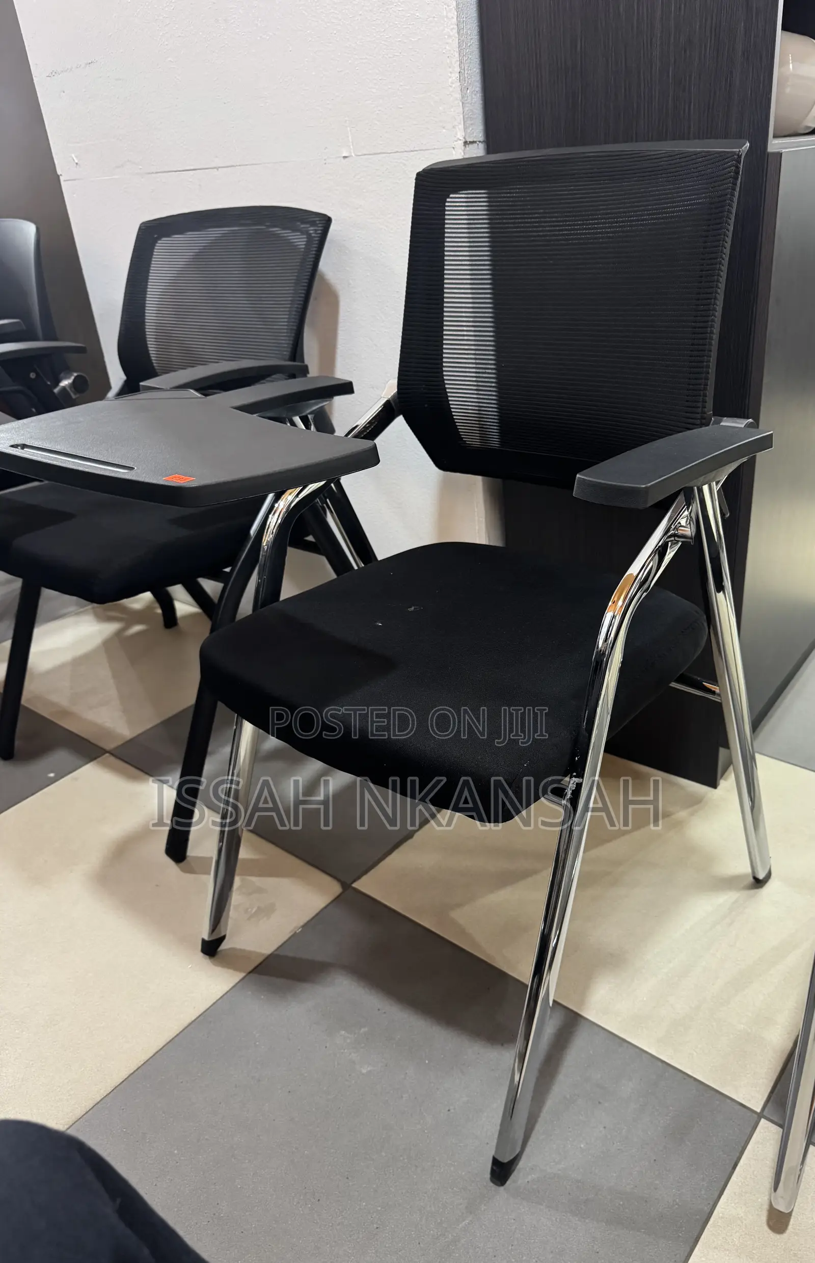 Training Lecture Chair With Writing Pad
