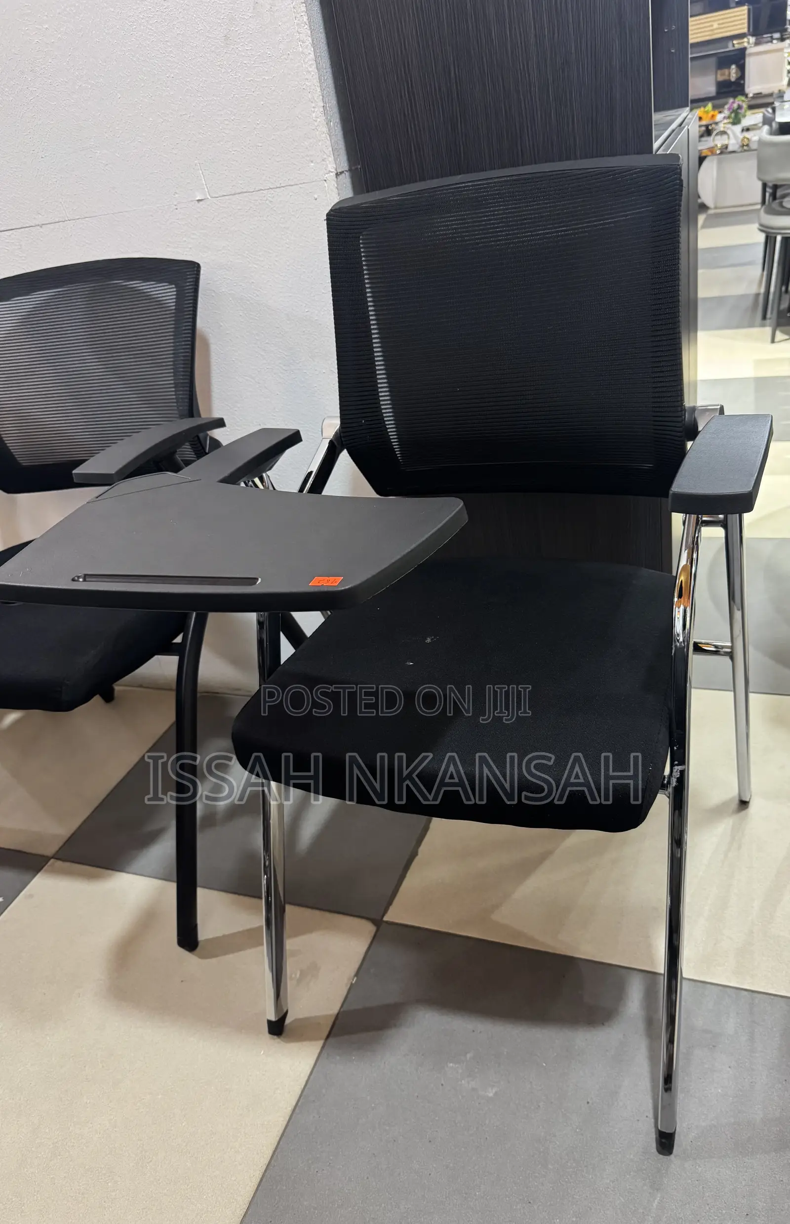 Training Lecture Chair With Writing Pad